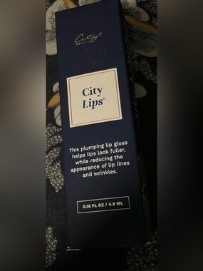 City Lips Plumping Lip “Dusty Rose” Gloss by City Beauty NEW sealed box